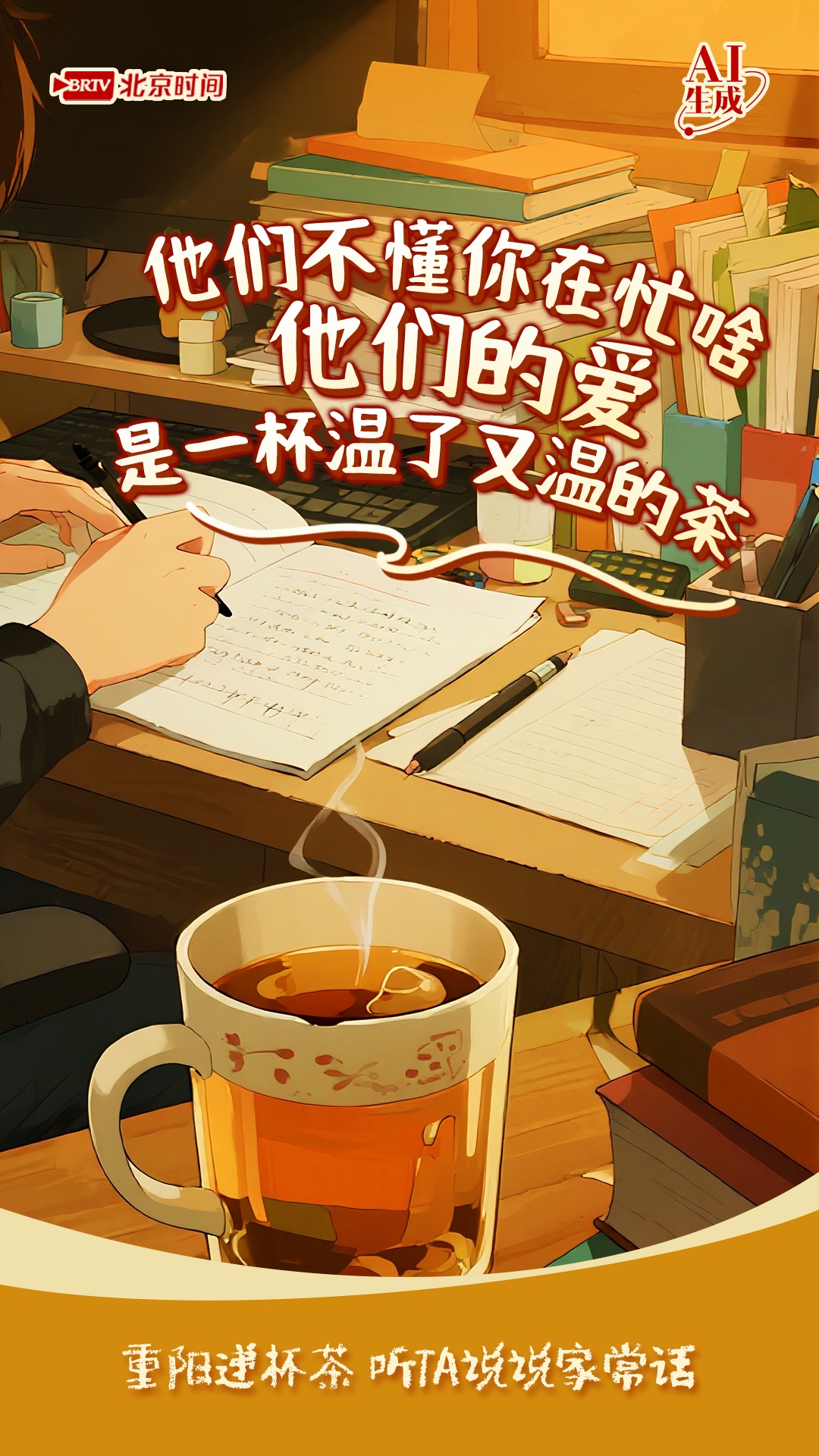 今日重阳|藏在细节里的爱 是时候和长辈双向奔赴了 今日重阳|藏在细节里的爱 是时候和长辈双向奔赴了