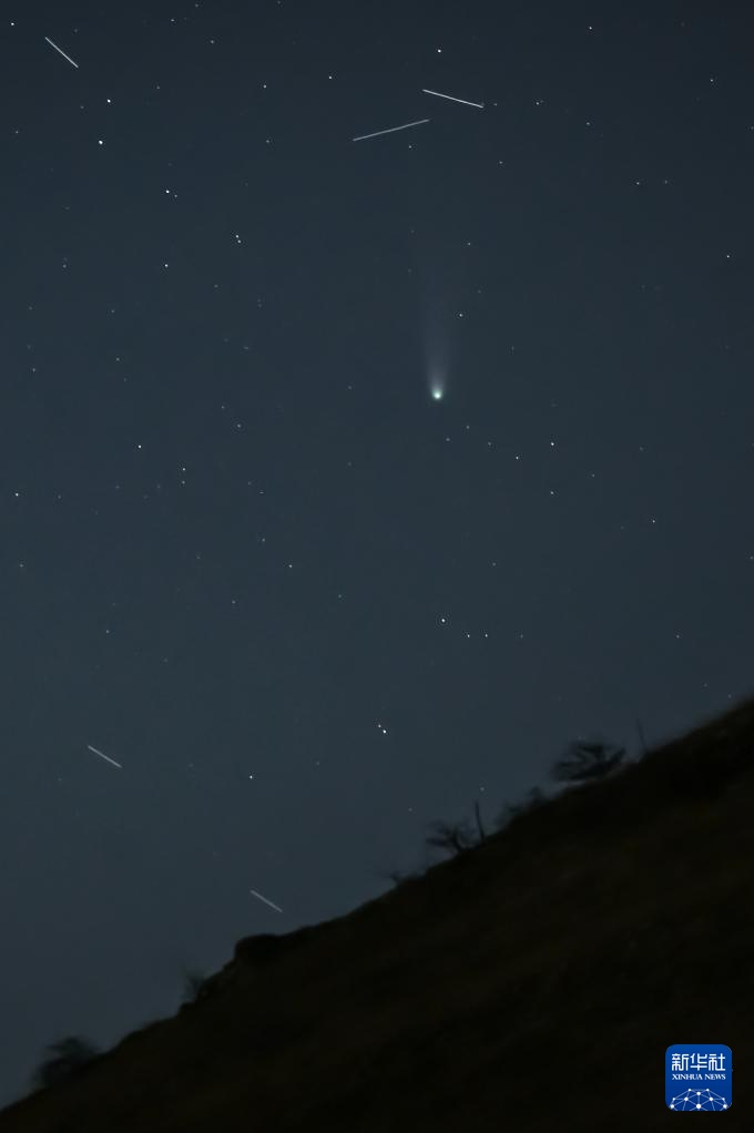 北马其顿：拍摄莱蒙彗星