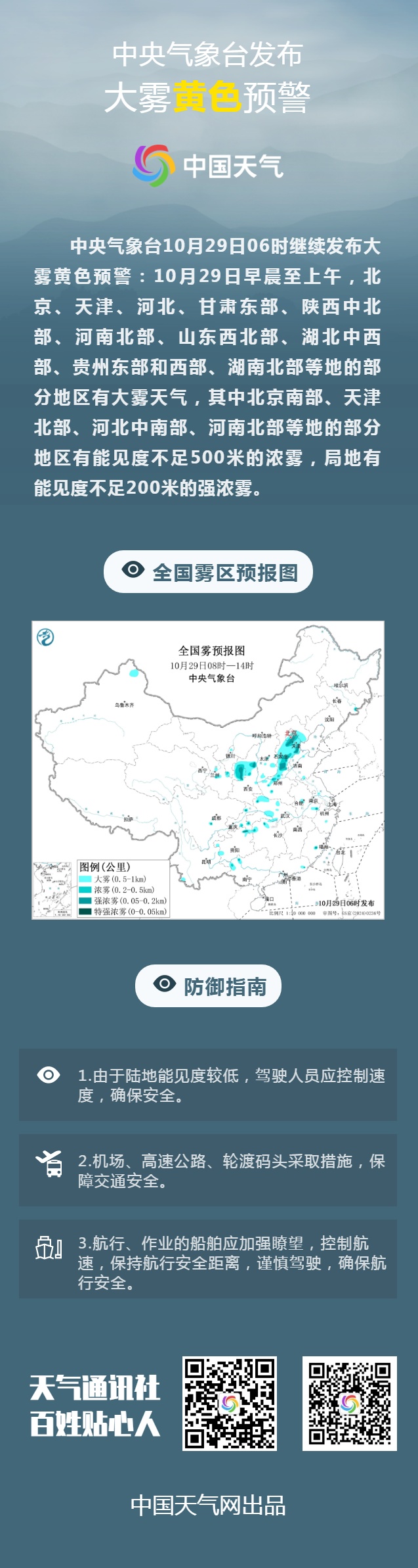 大雾“霸屏”，何时退场？