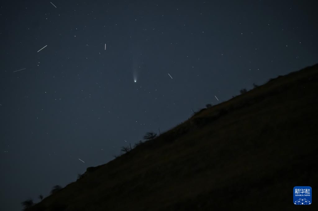 北马其顿：拍摄莱蒙彗星