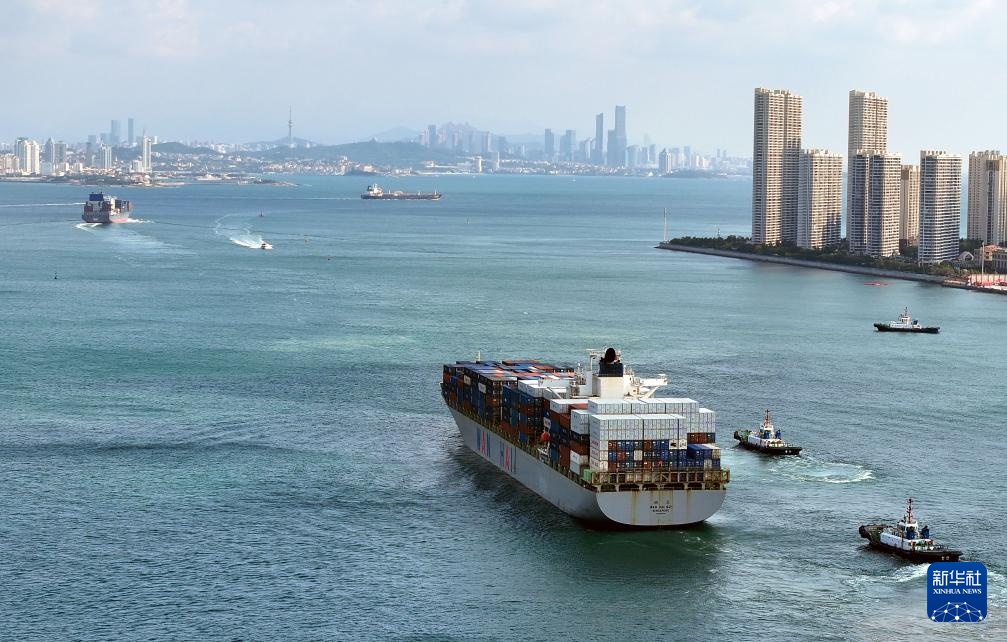 山东港口青岛港：搭建中日韩海上物流大通道