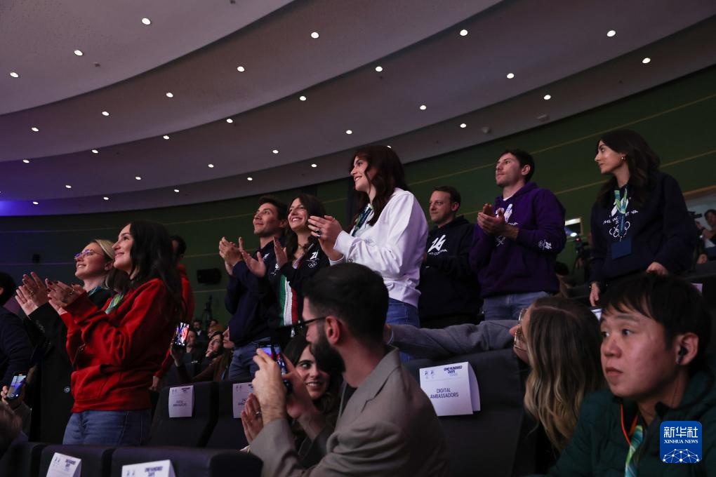 米兰-科尔蒂纳冬奥会倒计时100天庆祝活动举行