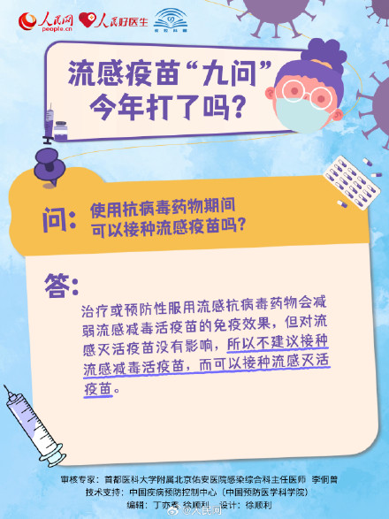 转需!流感疫苗九问九答 转需!流感疫苗九问九答