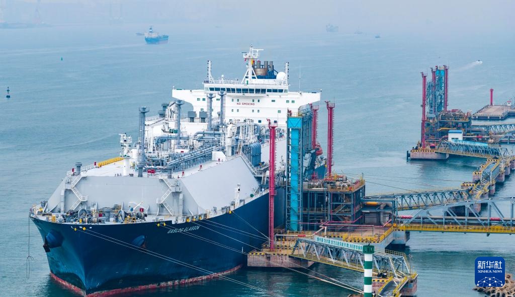 国家管网天津LNG接收站迎来供本采暖季首船液化天然气 国家管网天津LNG接收站迎来供本采暖季首船液化天然气