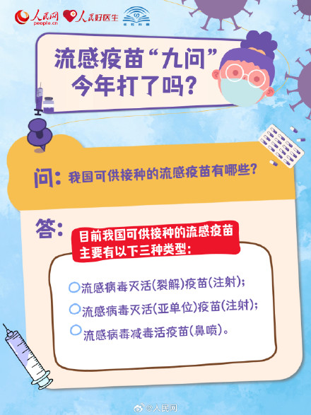 转需!流感疫苗九问九答 转需!流感疫苗九问九答
