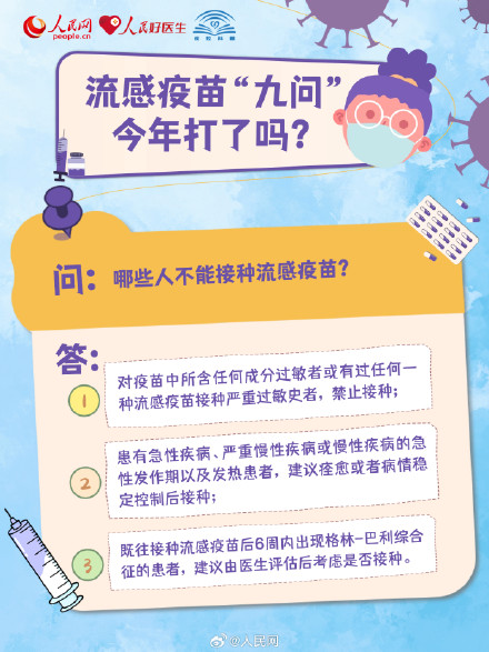 转需!流感疫苗九问九答 转需!流感疫苗九问九答