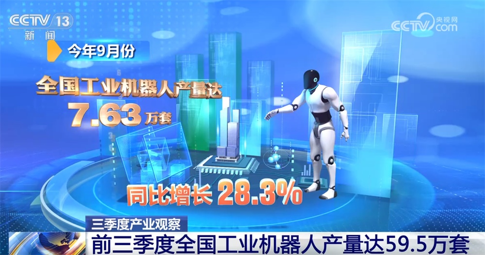 从硬核数据透视三季度工业经济“压舱石”作用凸显 机器人制造“表现”抢眼 从硬核数据透视三季度工业经济“压舱石”作用凸显 机器人制造“表现”抢眼