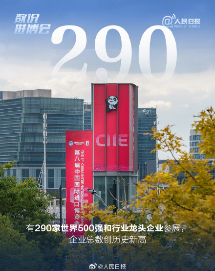 共同期待! 9组数字速览第八届进博会 共同期待! 9组数字速览第八届进博会