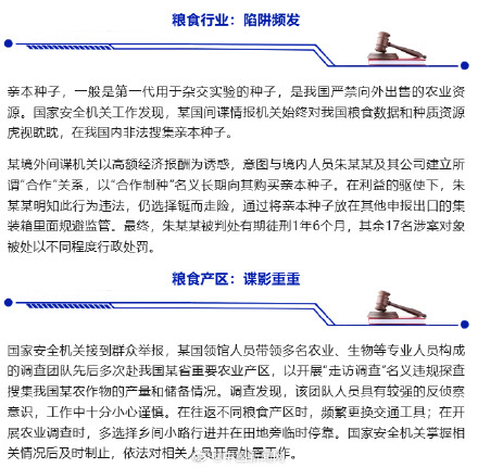 间谍在我国非法搜集亲本种子