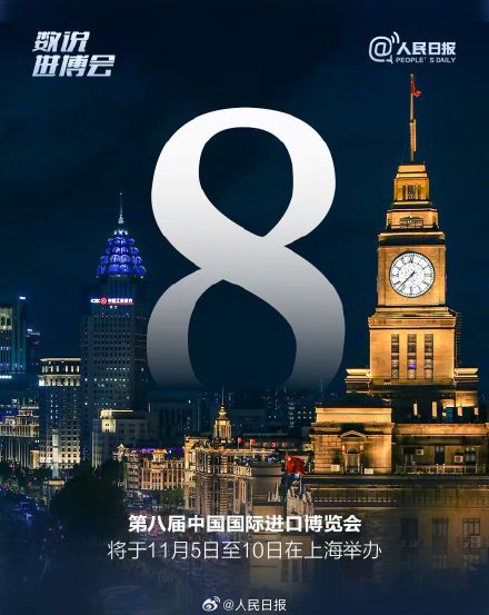 共同期待! 9组数字速览第八届进博会 共同期待! 9组数字速览第八届进博会