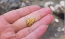 “一盆就出了5克多”!一河道多人凌晨冒严寒淘金,当地紧急回应 “一盆就出了5克多”!一河道多人凌晨冒严寒淘金,当地紧急回应