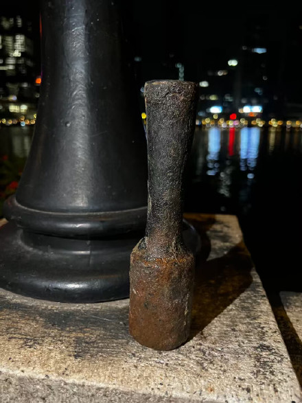 广州钓友珠江边钓上一枚手榴弹 网友:钓鱼佬果然除了鱼啥都能钓到 广州钓友珠江边钓上一枚手榴弹 网友:钓鱼佬果然除了鱼啥都能钓到