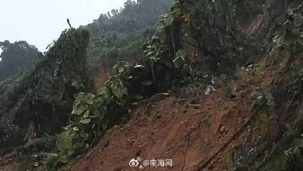 未来24小时海南这些区域有降雨诱发地质灾害风险