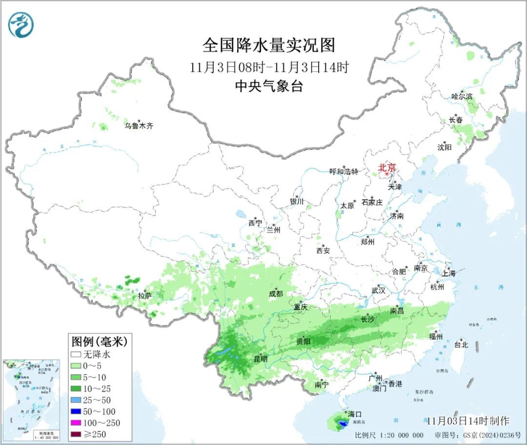 晴暖天气倒计时！5日河南大部将迎来小到中雨，局部大雨