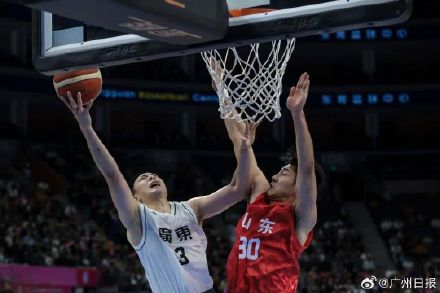 87:71！广东男篮十五运会拿下开门红