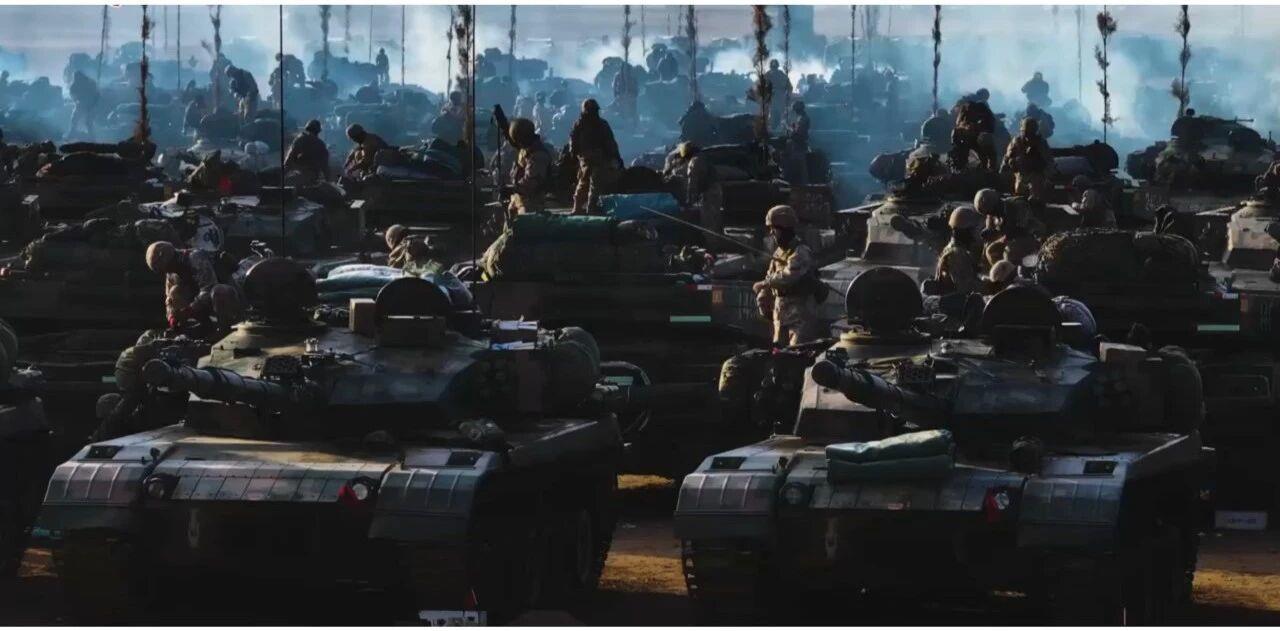 大场面!机器狗、无人机开路,实兵对抗演练画面公布 大场面!机器狗、无人机开路,实兵对抗演练画面公布