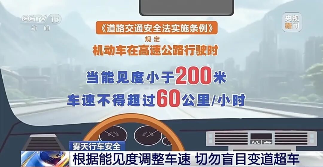 秋冬大雾天气频发，驾车出行务必详阅这份秘籍！