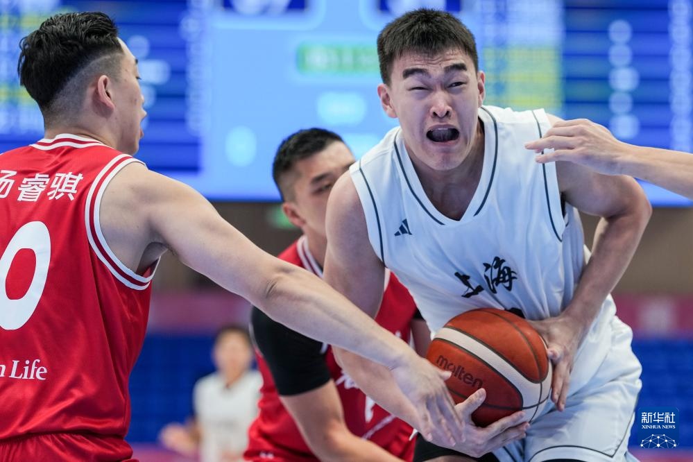 全运会篮球——男子成年组小组赛：上海胜香港