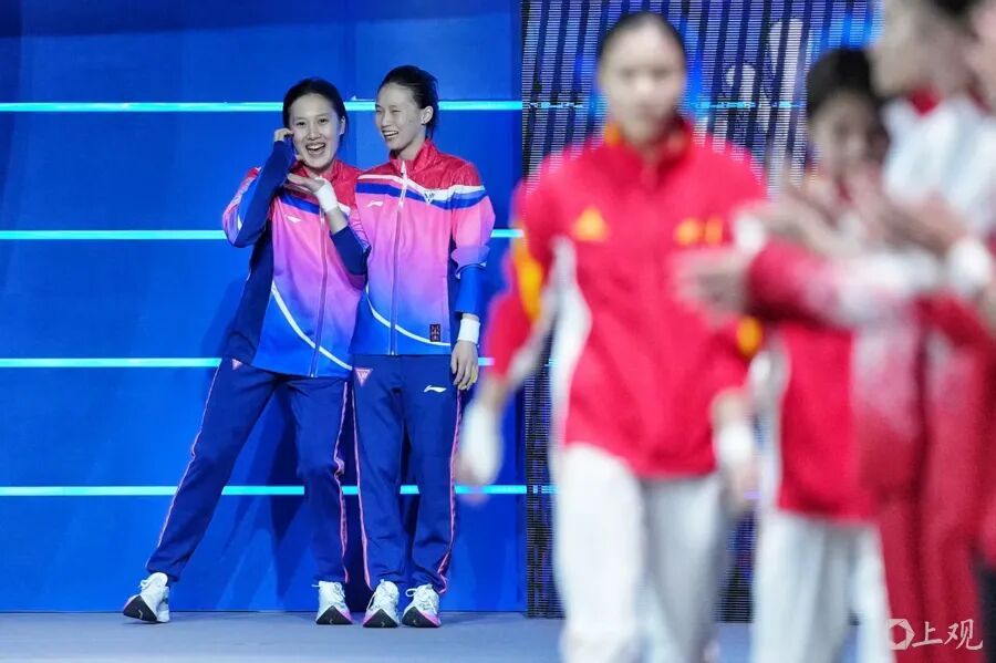 恭喜！陈芋汐携手掌敏洁夺冠