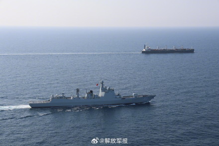 海军第48批护航编队完成首批亚丁湾护航任务 海军第48批护航编队完成首批亚丁湾护航任务