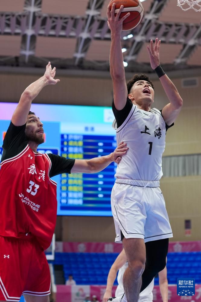 全运会篮球——男子成年组小组赛：上海胜香港
