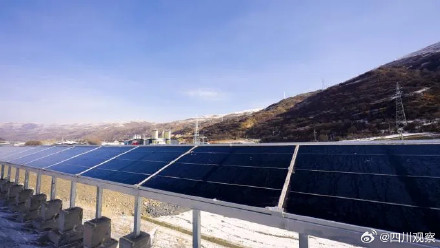 冬日畅行！川西一高速铺上电热毯