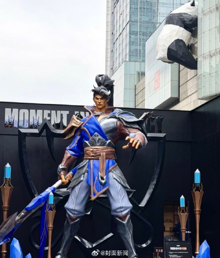 成都已变成英雄联盟痛城 总决赛倒计时3天