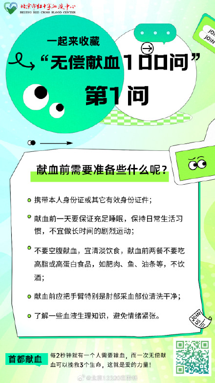 献血前要准备什么？