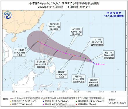 26号台风“凤凰”生成 26号台风“凤凰”生成
