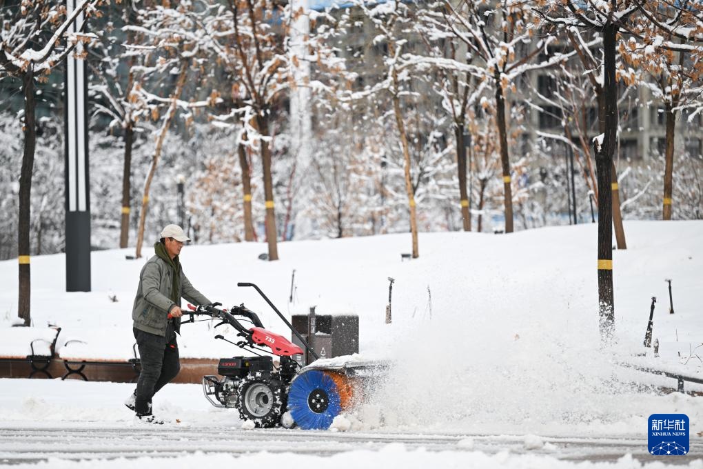 新疆多地迎来降雪