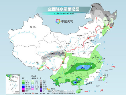 雨雪核心区转移至东北等地 中东部多地气温起伏较大