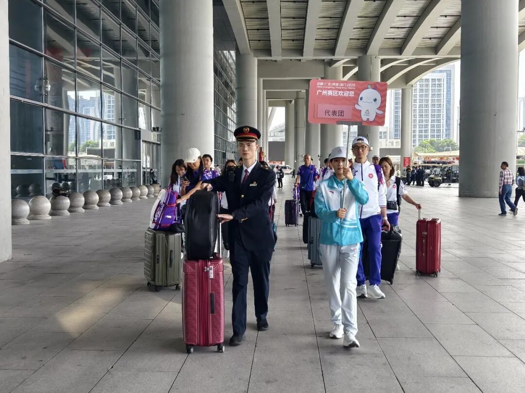 十五运会将至，广州南站加开多方向列车