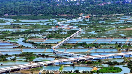 海南环岛旅游公路环新英湾支线通车
