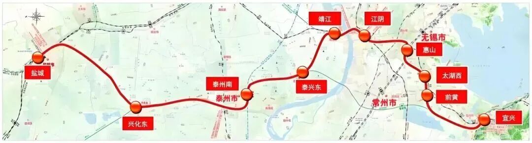 太湖西站（阳山站），无锡又一个高铁站！