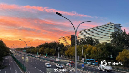 惊艳！北京金粉朝霞绚丽迷人