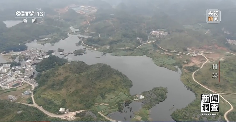 广西百色排涝情况如何？记者探访受灾村屯