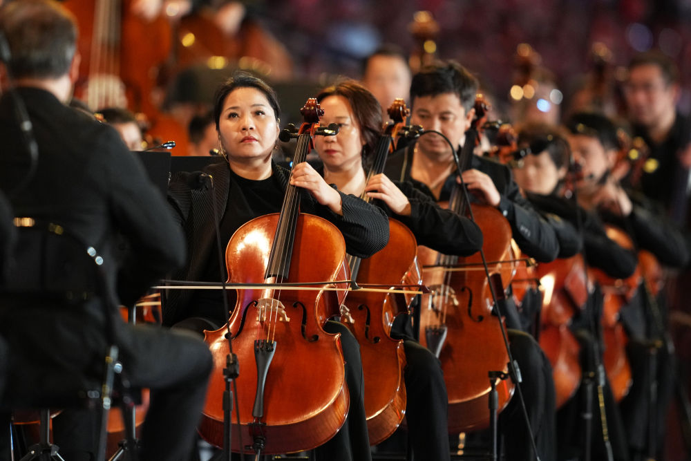 当千年编钟遇见未来丨人机协奏全运会开幕式 当千年编钟遇见未来丨人机协奏全运会开幕式