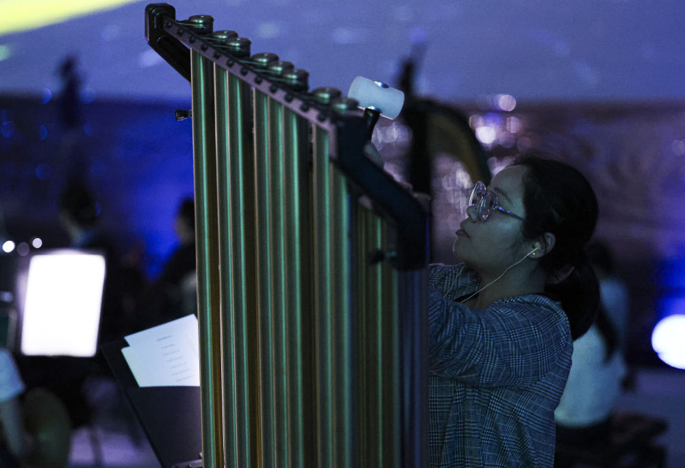 当千年编钟遇见未来丨人机协奏全运会开幕式 当千年编钟遇见未来丨人机协奏全运会开幕式