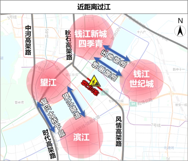 免费过江渡轮地点时间确定！这些公交线路将调整！钱江三桥全封闭施工，预计工期2年，过江攻略收好