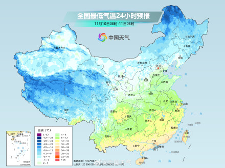 冷空气继续影响我国北方 明起大部地区气温波动上升