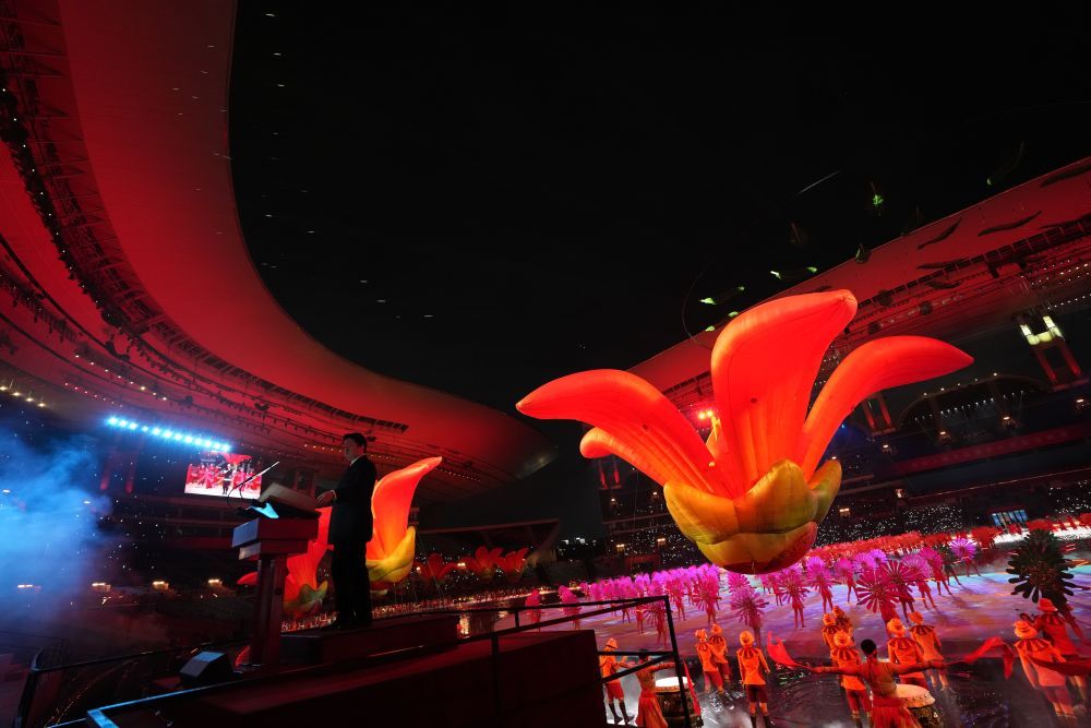 当千年编钟遇见未来丨人机协奏全运会开幕式 当千年编钟遇见未来丨人机协奏全运会开幕式