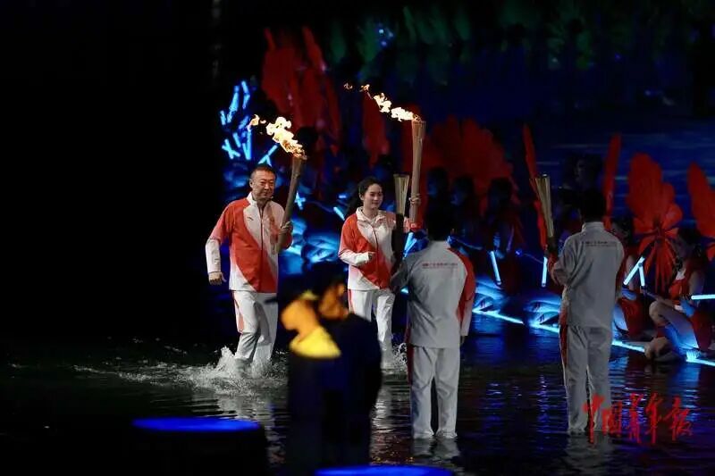 同心圆，中国红！全运会开幕式好看，爱看，反复看！