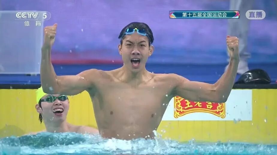 张展硕夺400米自由泳冠军！潘展乐位列第五，孙杨获第六