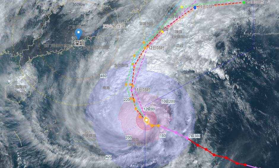 深圳全市预警生效！
