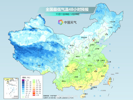 冷空气继续影响我国北方 明起大部地区气温波动上升