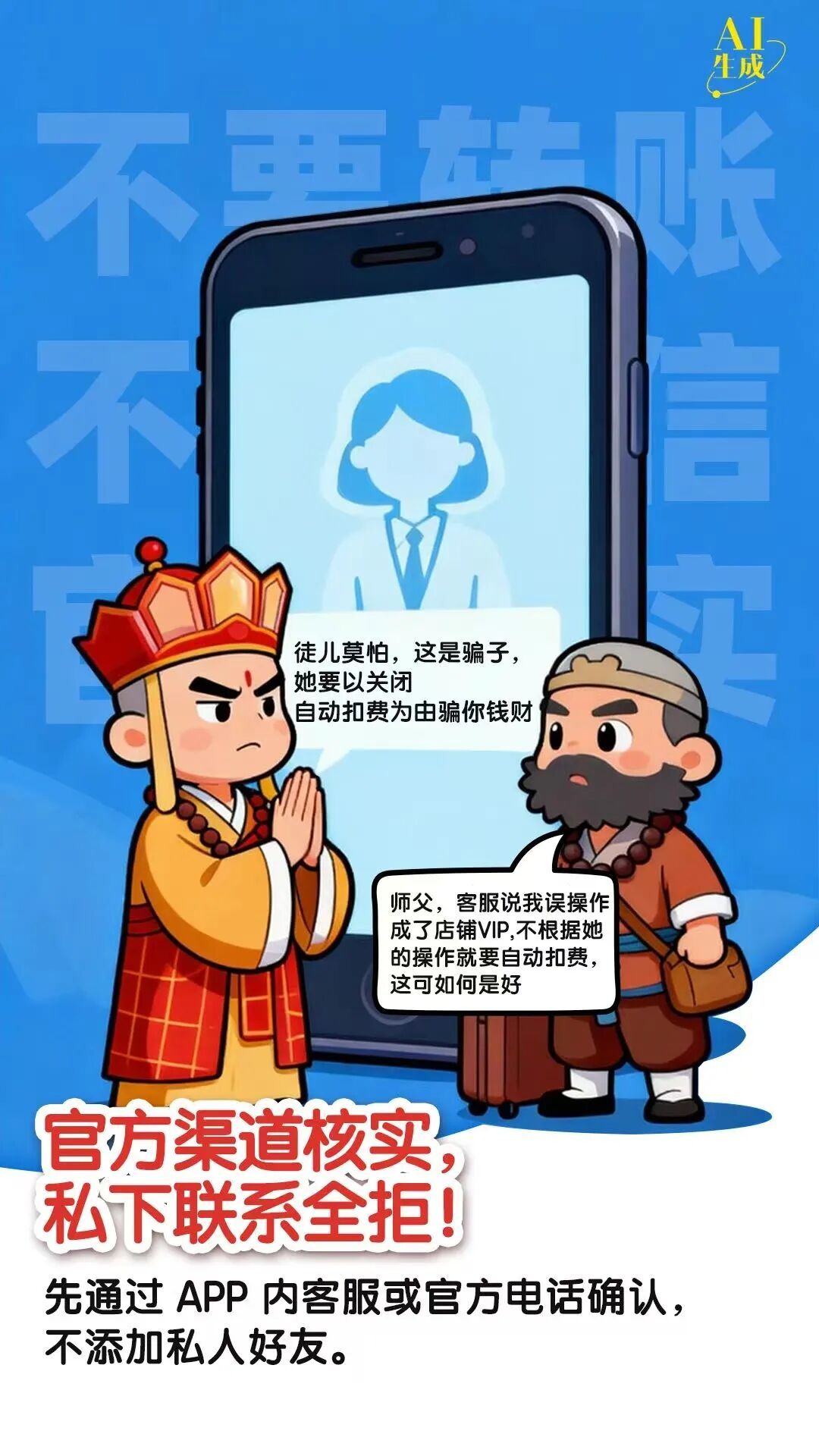 西游反诈天团出击!双十一避坑真经请收好 西游反诈天团出击!双十一避坑真经请收好