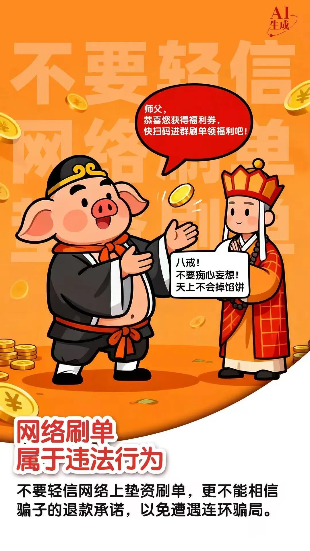 西游反诈天团出击!双十一避坑真经请收好 西游反诈天团出击!双十一避坑真经请收好