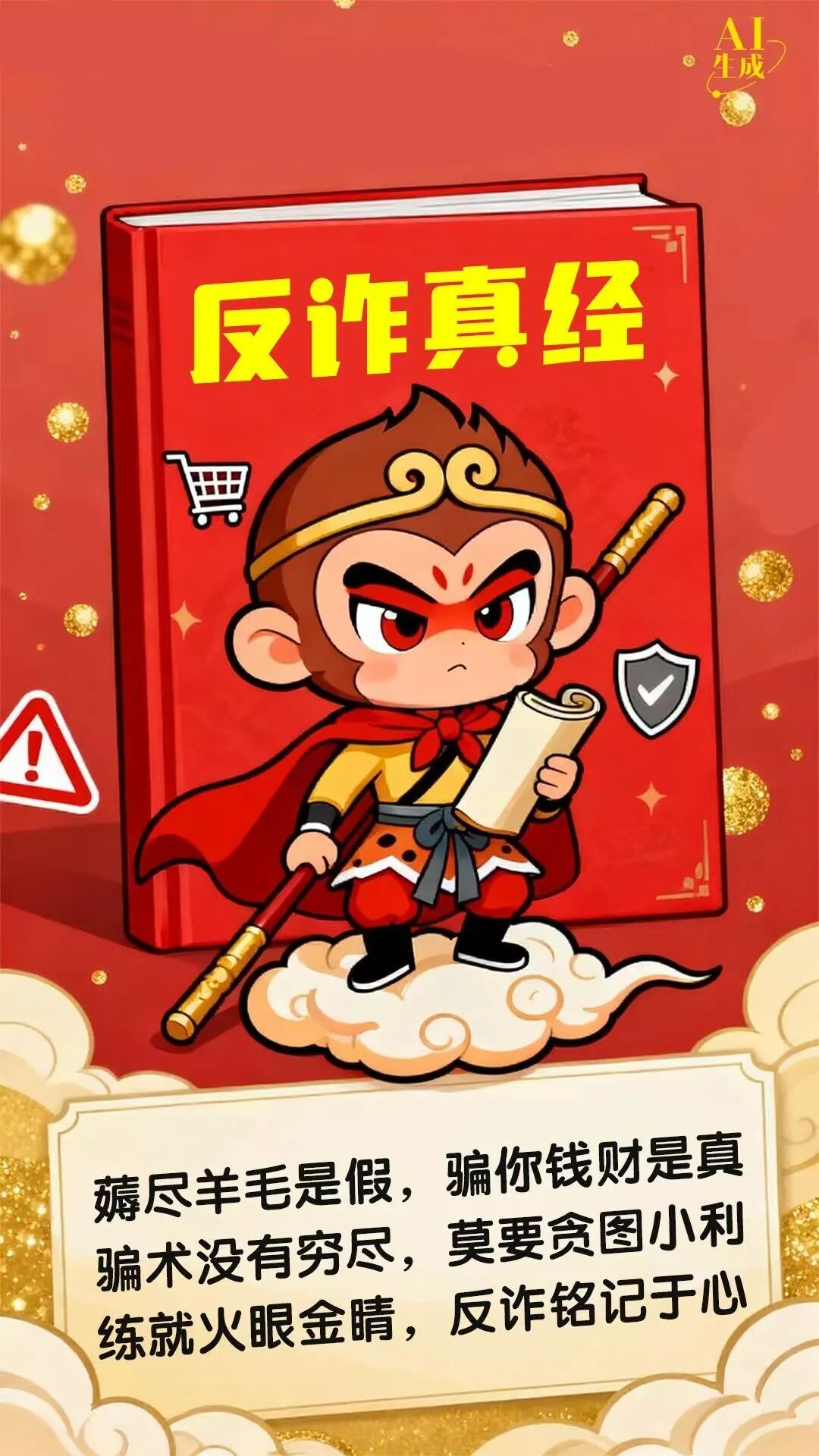 西游反诈天团出击!双十一避坑真经请收好 西游反诈天团出击!双十一避坑真经请收好