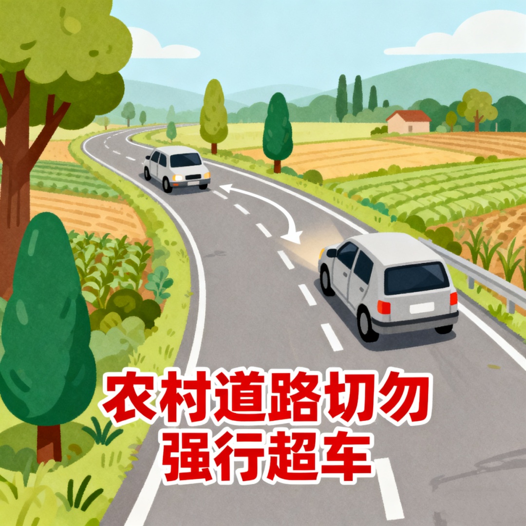 驾车途经农村道路 &nbsp;这些安全细节要牢记！