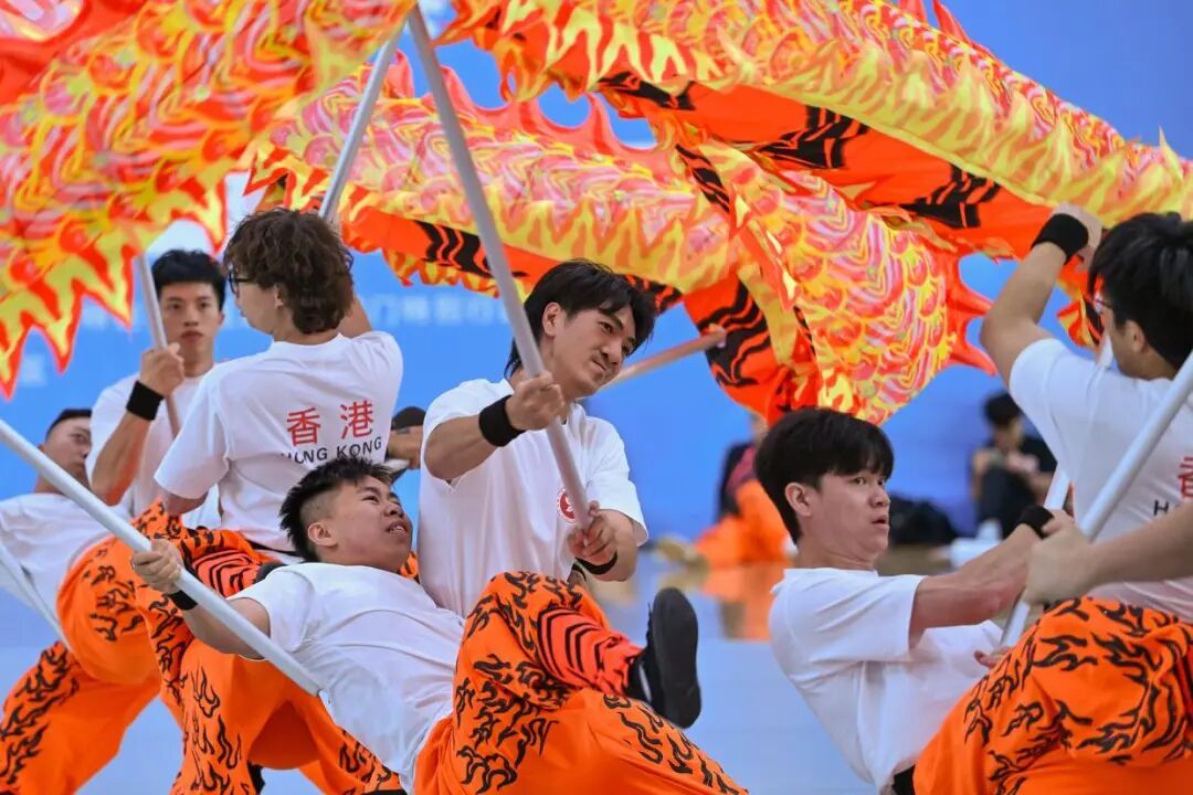 摘得全运会首枚舞狮金牌，不愧是他们！